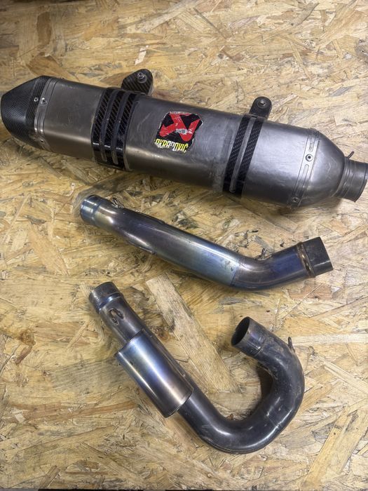 Wydech akrapovic ktm sxf 450 07 - 10 tytanowy
