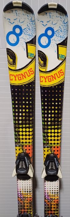 Zestaw narty 120 cm + buty 22.5 cm ~35 eu