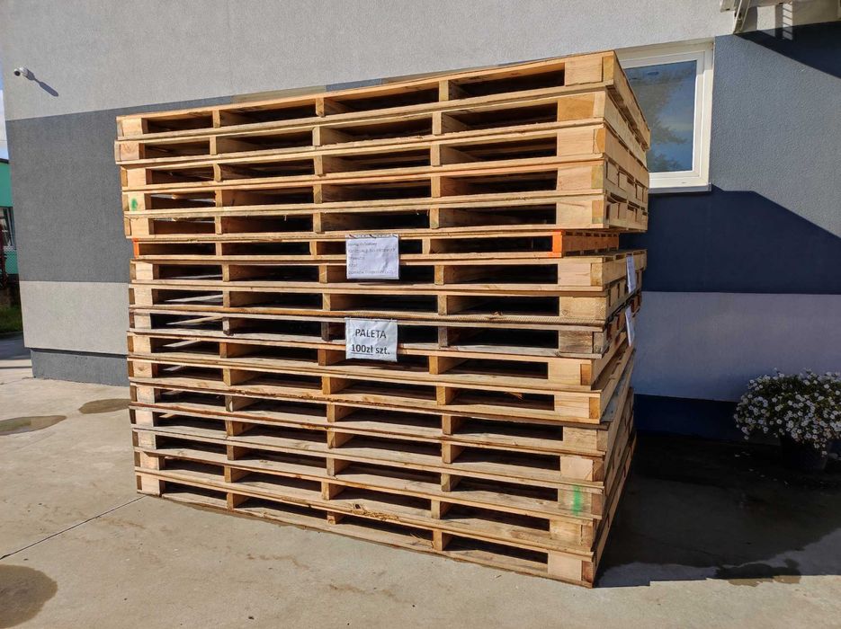 Paleta duża 280x210cm z litego drewna do wiaty, drewutni, altan tarasu