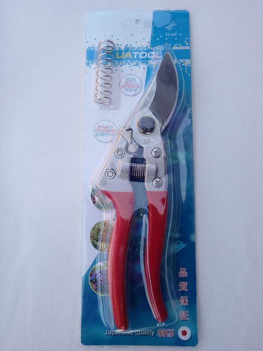 Секатор садовый "Uatool" 200мм, японская сталь SK5