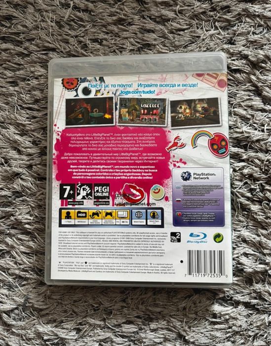 Jogo little big planet para playstation 3