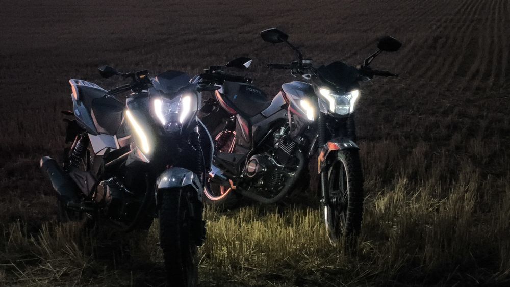 Форте 250сс на раме мустанга фортуны 250сс