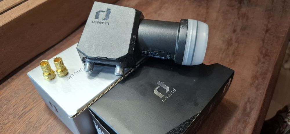 Konwerter Twin Inverto Black Ultra + 2x Wtyk F