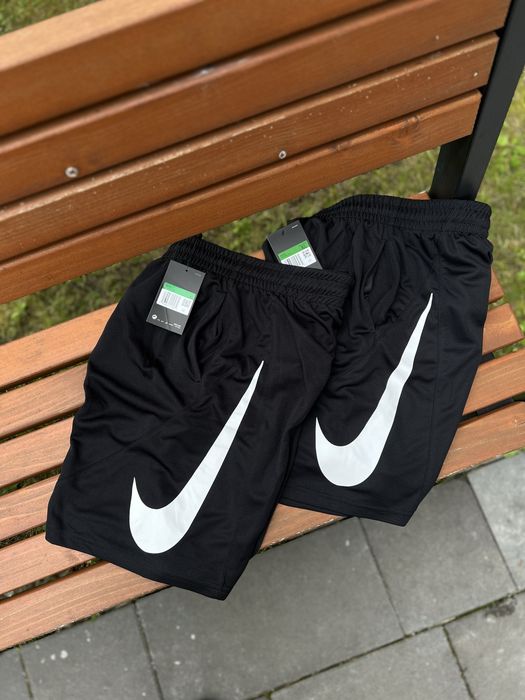 Мужские шорты Nike Dri-FIT Big Swoosh Black Air | Легкие спортивные shorts | Новые Все размеры