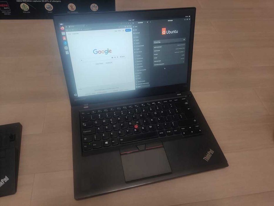 Laptop Lenovo ThinkPad T450S + zasilacz + stacja dokująca