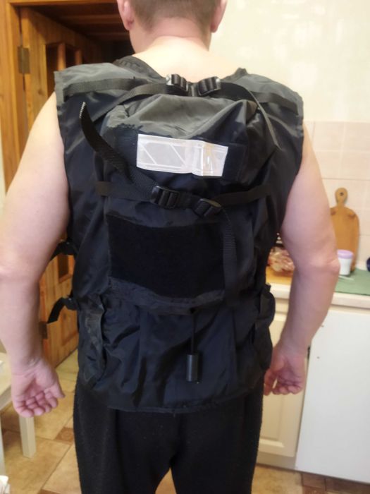 Жилет рыбака Tough Traveler Made in USA.