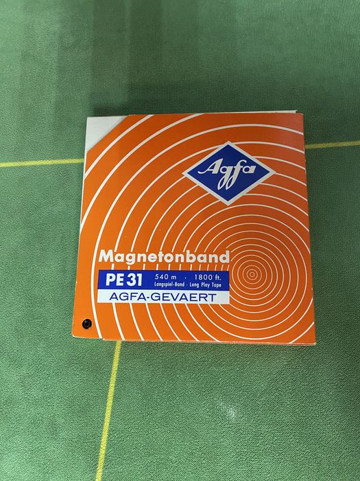 Нова магнітна стрічка AGFA PE 31