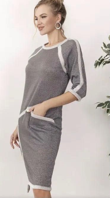 Сукня сіра, розмір М, нова