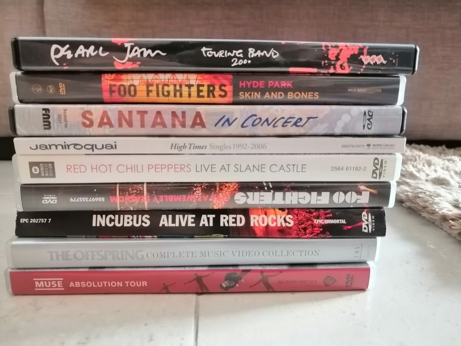 Colecção de Dvds concerto