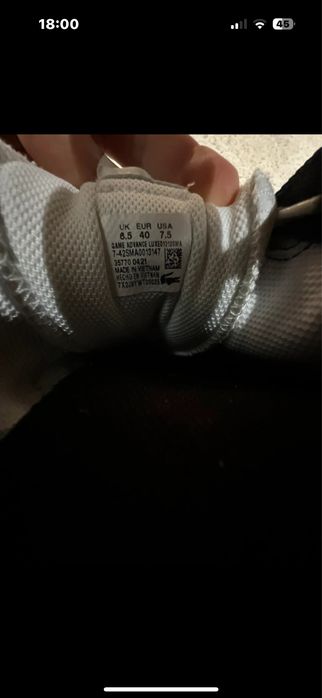Tenis Lacoste N40