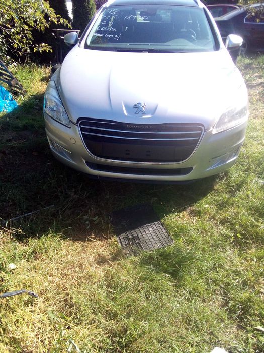 Maska przednia  zderzak peugeo t 508 l kod  lakieru EZRC bez malowania