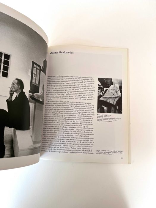 Duchamp A arte como contra-arte Janis Mink Taschen Livro 1996