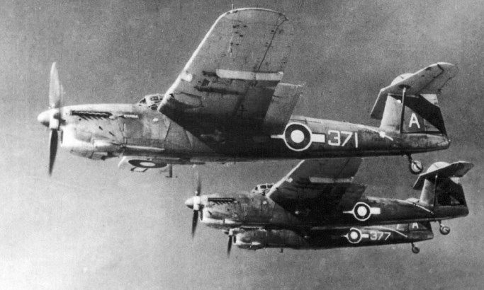 Файрей БАРРАКУДА МК 11 сборная модель самолета 1/72