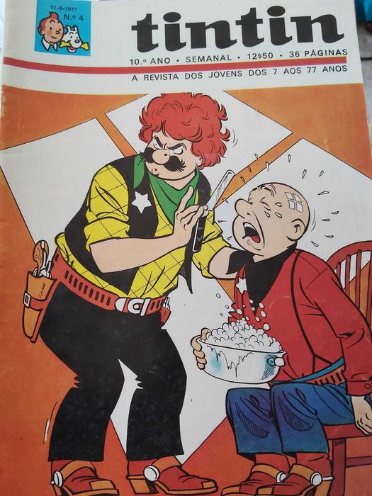 Revistas de Tintim, 10.º Ano, Semanal, de 1977