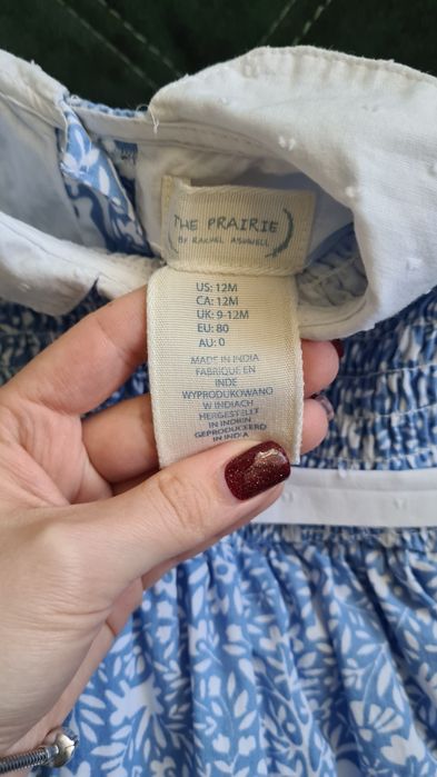 Плаття святкове, плаття бавовняне, плаття блакитного принтоване