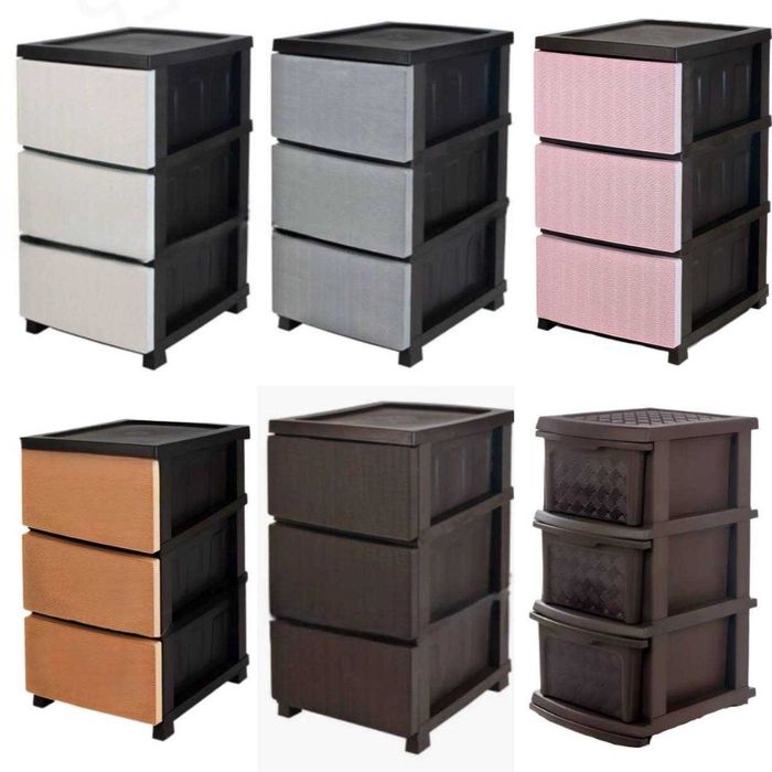 Комод пластиковий шухляди тумба полиця органайзер ящики шафа стелаж