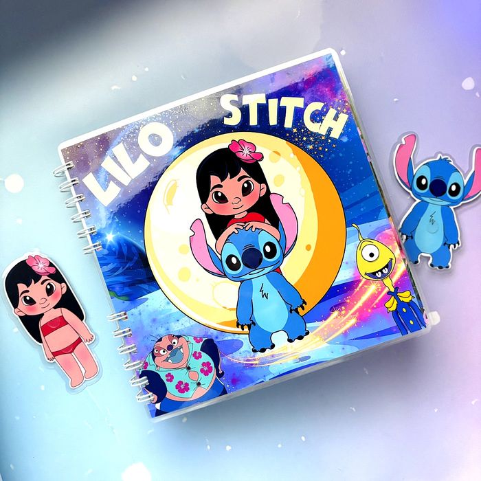 Ліло і стіч тока бока гра на липучках ліпучках альбом книжка аватар