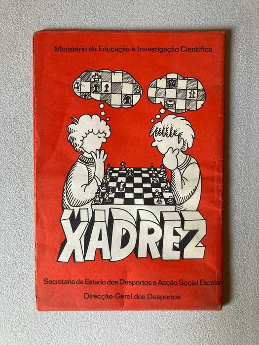 Folheto Antigo Xadrez