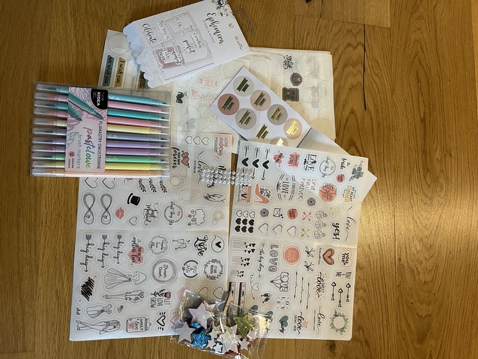 Zestaw do księgi gości wesele ślub