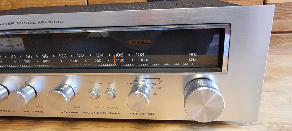 Amplituner Kenwood KR-3090,vintage  ładny klasyk , Wawa
