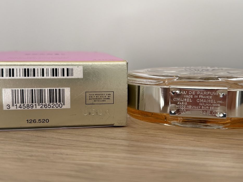 Chanel Chance 100 ml EDP ubytek