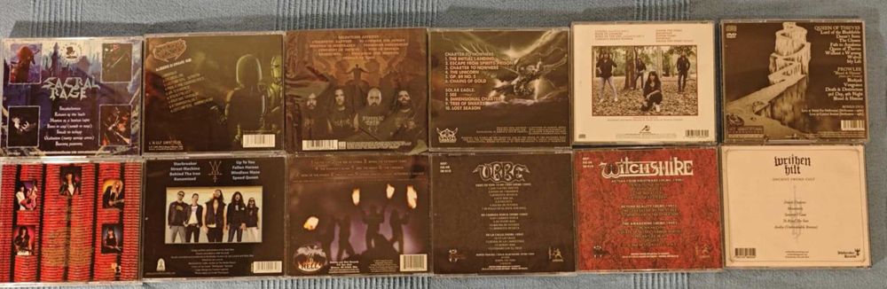 CDs Hard Rock Heavy Thrash Death Metal