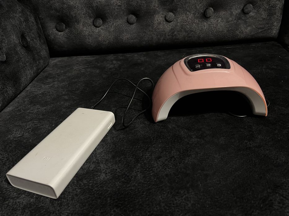 Лампа для манікюру UV+LED SUN X4 USB 54 Вт Рожева, 200грн