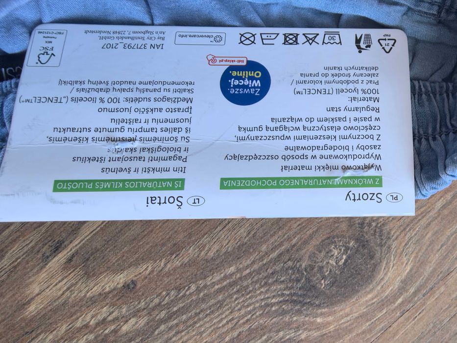 Spodnie letnie Lidl, szorty rozm 40