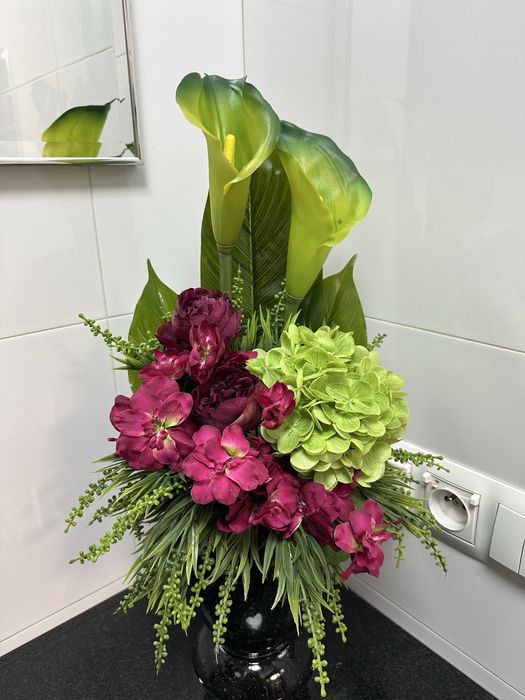 Kompozycja nagrobna na cmentarz do wazonu