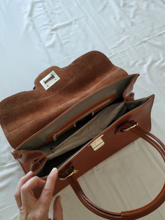 Mala de couro Roberta M.