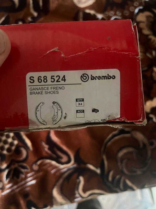 Гальмівні колодки Brembo S 68 524 (задні барабанні) для Renault, Dacia