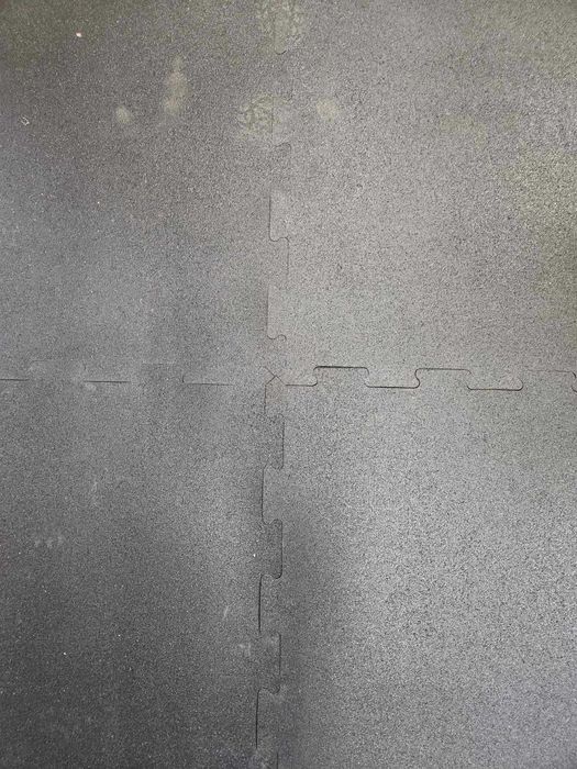 Podłoga gumowa fitness, mata sportowa siłownia crossfit puzzel Kwadrat