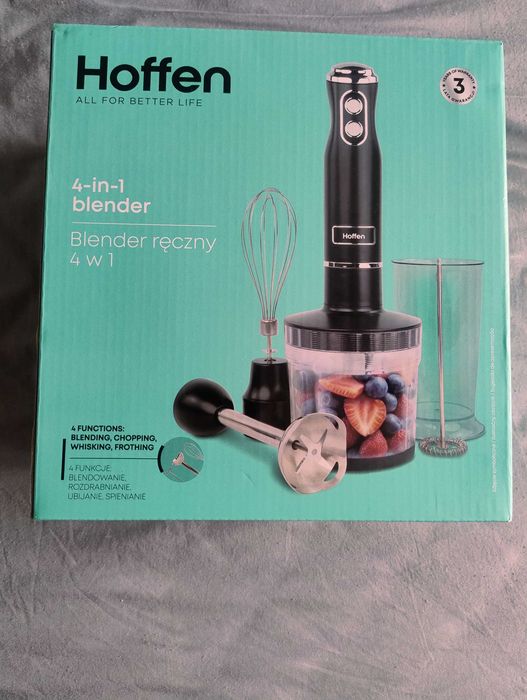 Nowy blender 4w1.  Hoffen