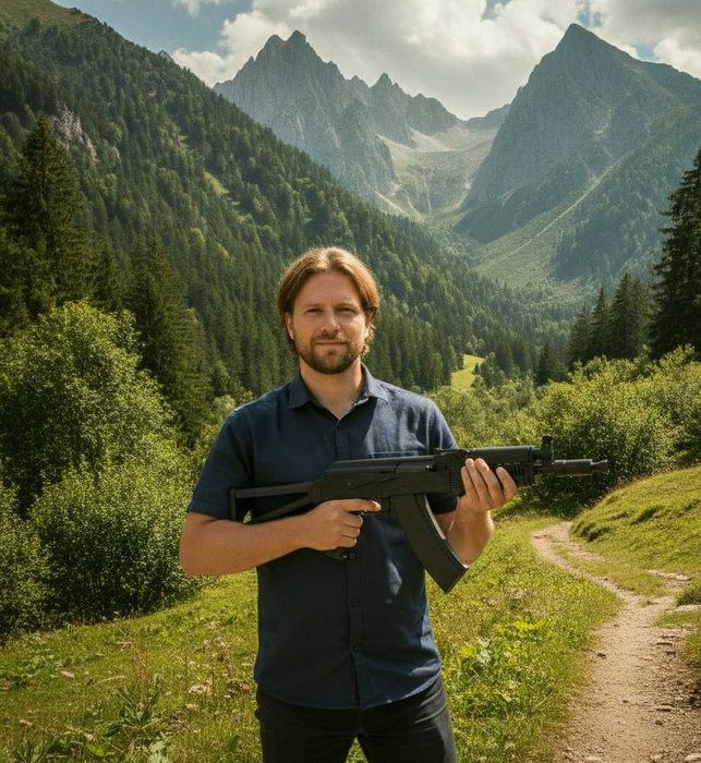 Автомат калашникова на пластикових кулях 6мм АК 47 pubg дитяча іграшка