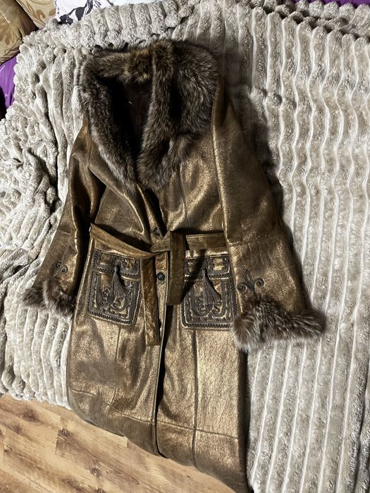 Дубленка  довга