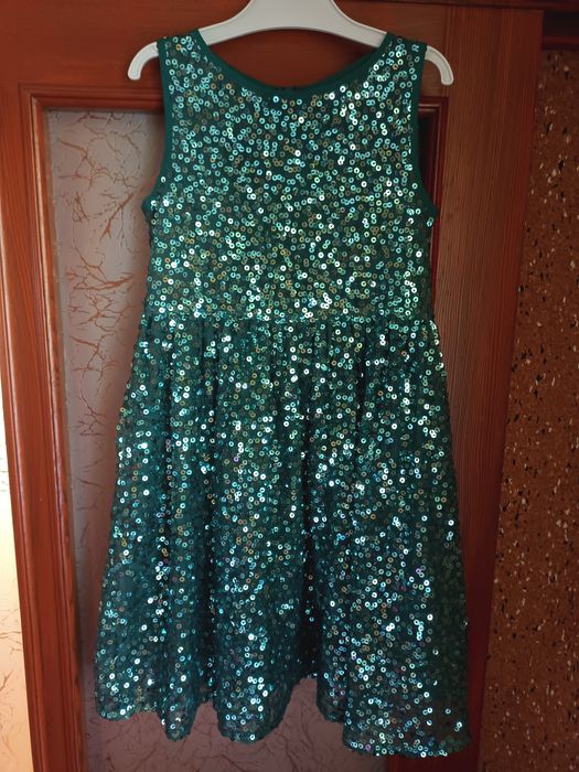 Сукня оксамитова з блискітками 5 років