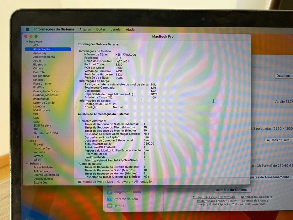 Macbook Pro 13" 2017 8GB | *bateria nova*
