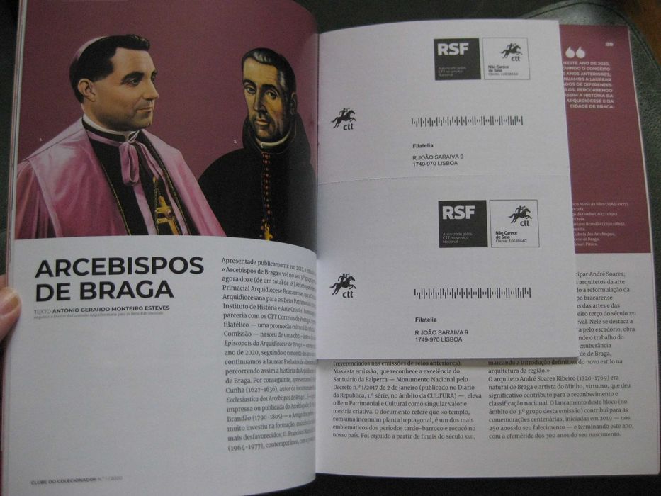 Revista nº 1 do Clube do Colecionador do ano de 2020
