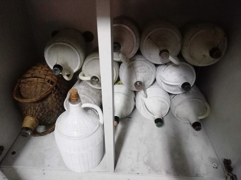 Garrafões vidro em excelente estado