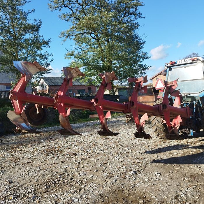 NAUD Pług 5 skibowy obrotowy zabezpieczenie NON-STOP , gregoire besson