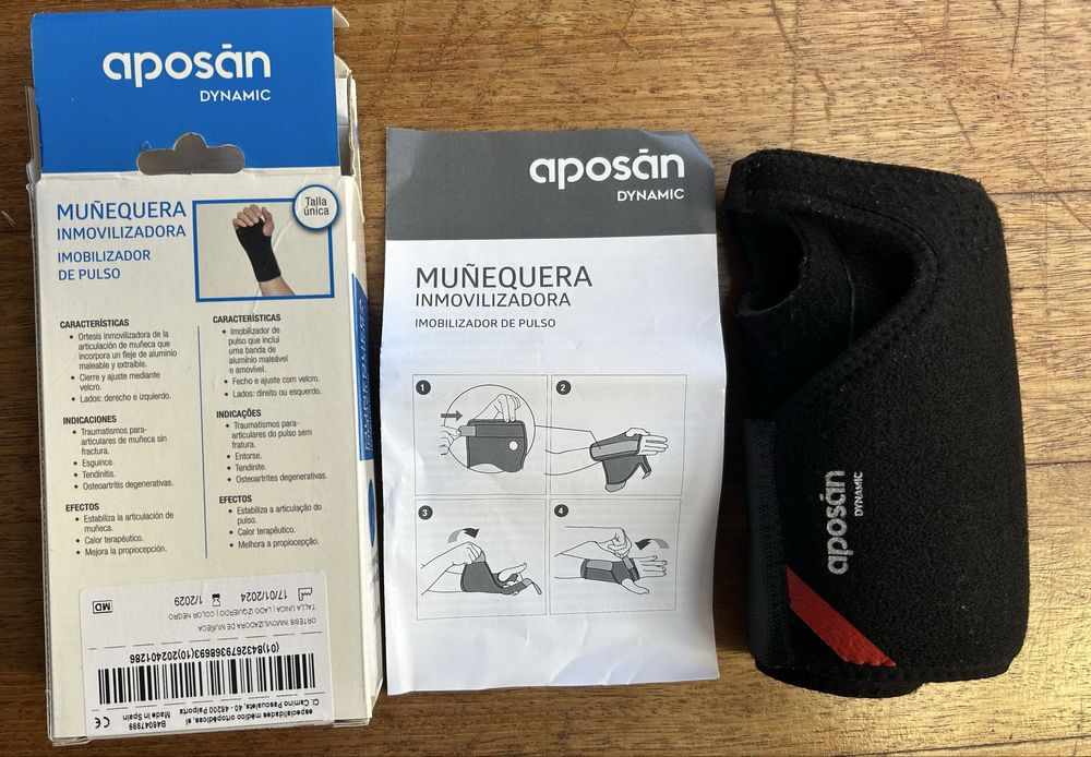 Pulso elastico com reforço