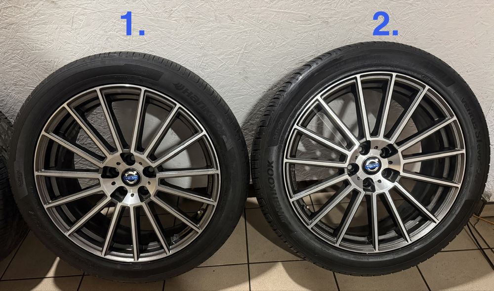 20 cali Volvo XC60 Ford Kuga Edge 5x108 ET45 8.5J felgi koła komplet