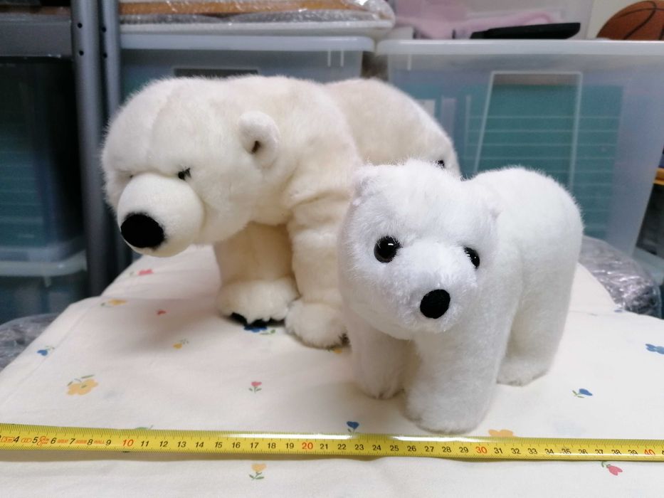 brinquedos - 2 peluches - usado como novo