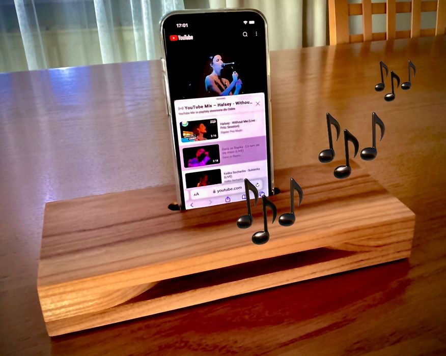 Smartfon holder,wzmacniacz dźwięku, ,amplifier