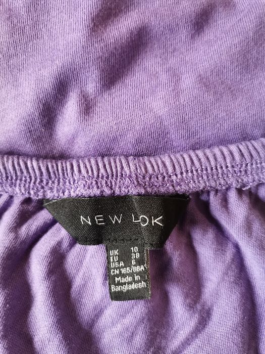Bluzeczka ala hiszpanka mięciutka przyjemna elastyczna bawełna rozmiar m/l.