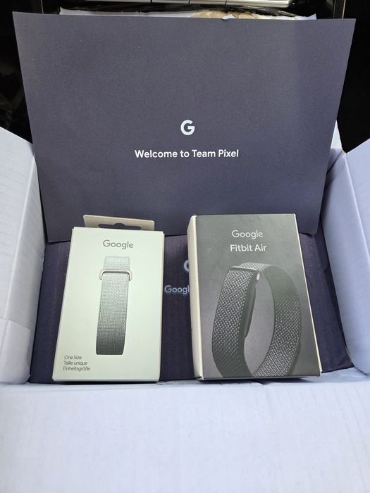 Google Fitbit Air (1 Mês de Uso) + Pulseira Extra Original Névoa cinzenta + Fatura/Garantia
