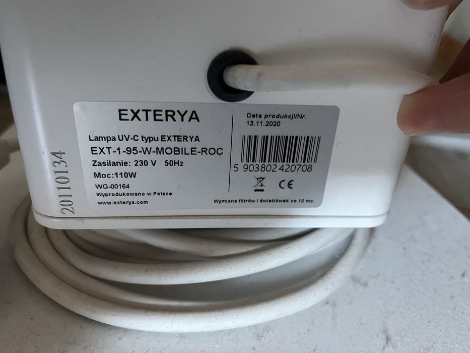 Lampa biobójcza uvc UV-C exterya 110W