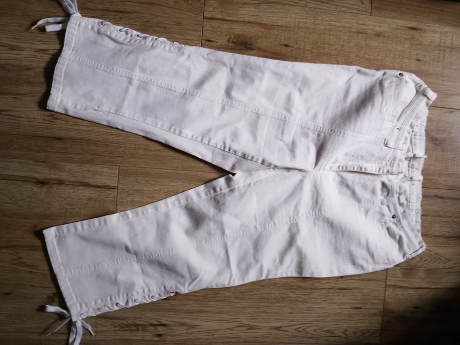 Spodnie rybaczki jeans