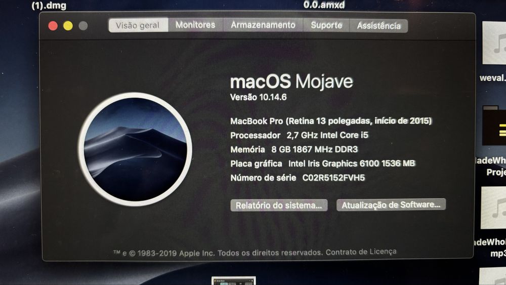 Macbook Pro 13” 2015