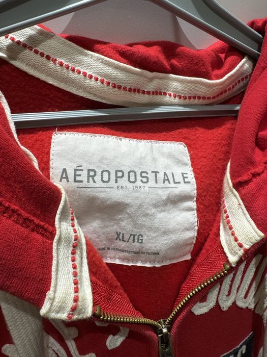 Aeropostale Bluza męska czerwona Xl